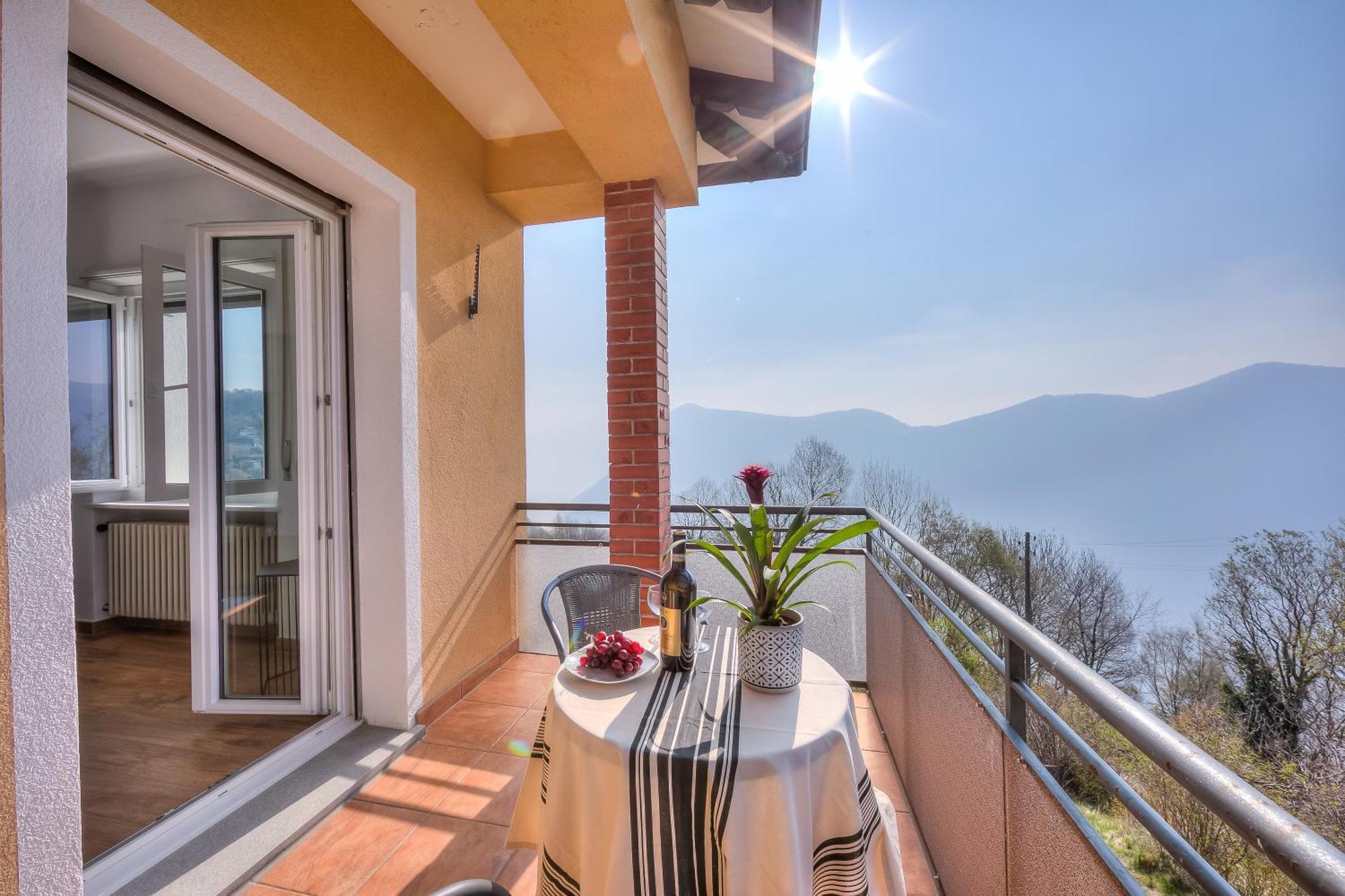 Ca' Gina Panoramica - Happy Rentals Lugano Exterior photo