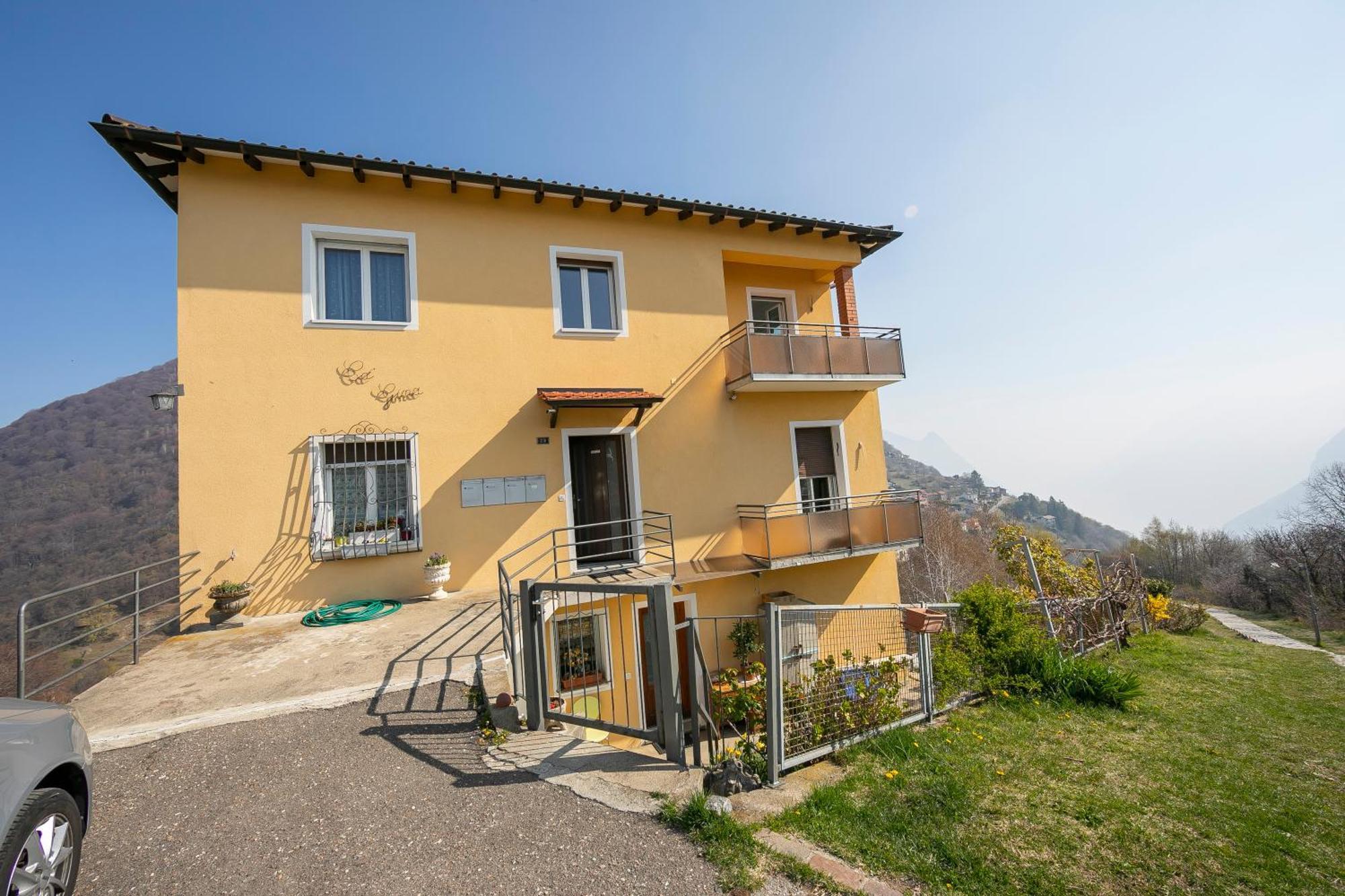 Ca' Gina Panoramica - Happy Rentals Lugano Exterior photo